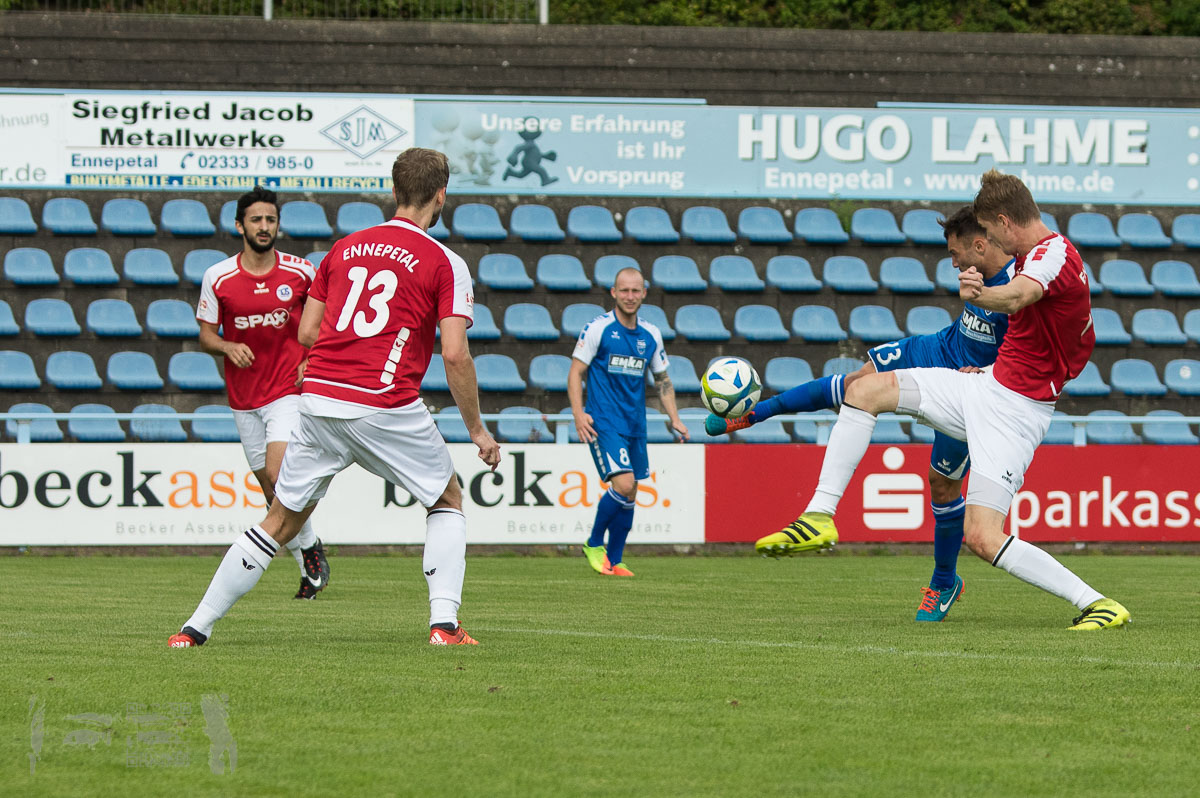 TuS Ennepetal - TSG Sprockhövel 1:2 -- Oberliga Westfalen, Saison 17/18