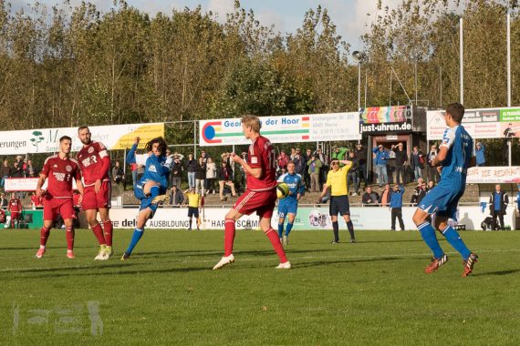 FC Eintracht Rheine - TSG Sprockhövel 3:3 -- Oberliga Westfalen, Saison 17/18