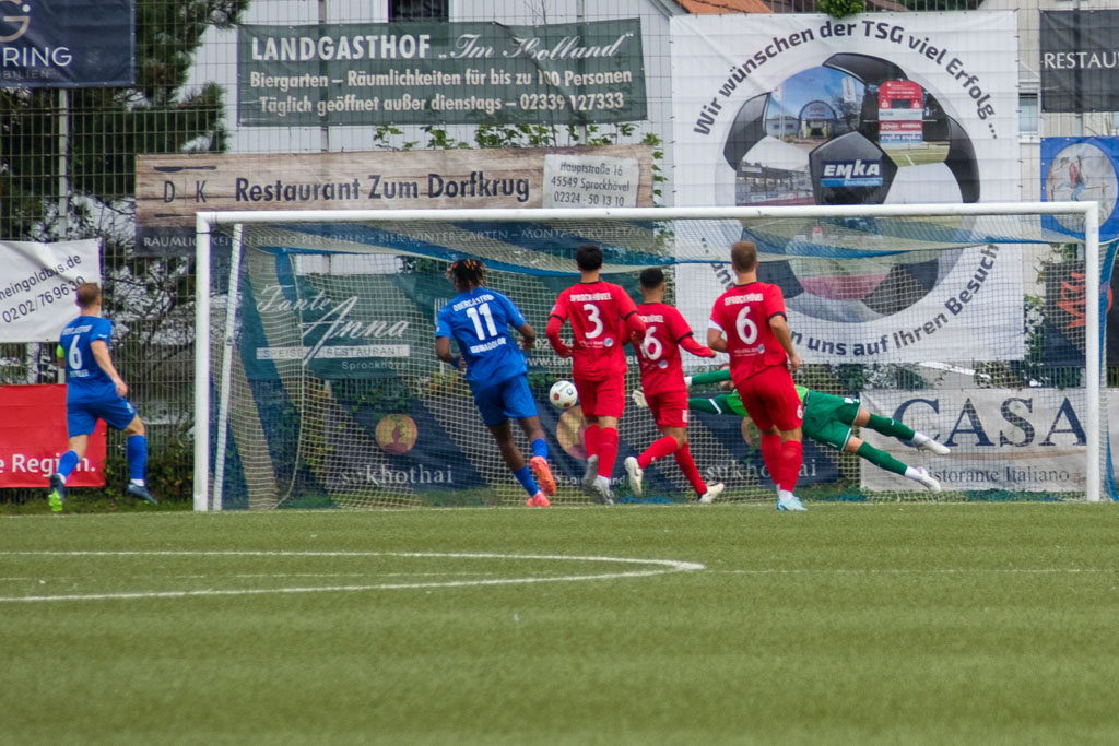 TSG Sprockhövel - SV Wacker Obercastrop 1:1, Westfalenliga Gr. 2, Saison 2024/25