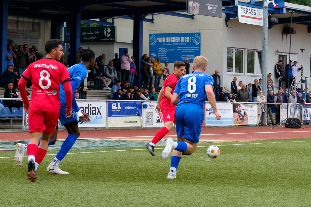 TSG Sprockhövel - SV Wacker Obercastrop 1:1, Westfalenliga Gr. 2, Saison 2024/25