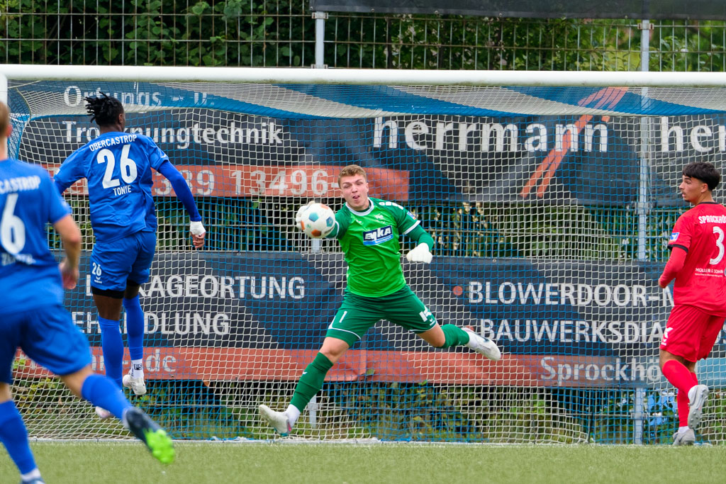 TSG Sprockhövel - SV Wacker Obercastrop 1:1, Westfalenliga Gr. 2, Saison 2024/25