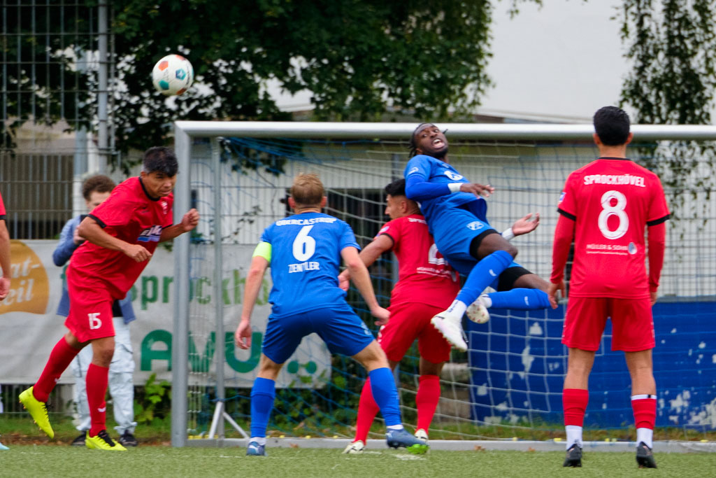 TSG Sprockhövel - SV Wacker Obercastrop 1:1, Westfalenliga Gr. 2, Saison 2024/25