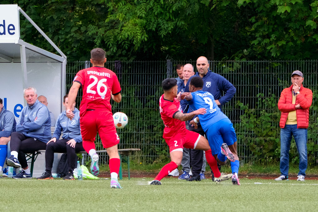 TSG Sprockhövel - SV Wacker Obercastrop 1:1, Westfalenliga Gr. 2, Saison 2024/25